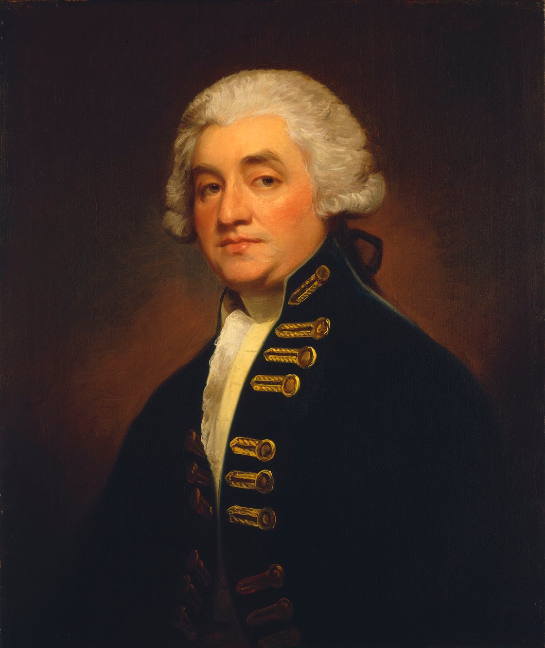 Vara-amiraali Sir Joshua Rowley (1734-1790) tekijältä George Romney