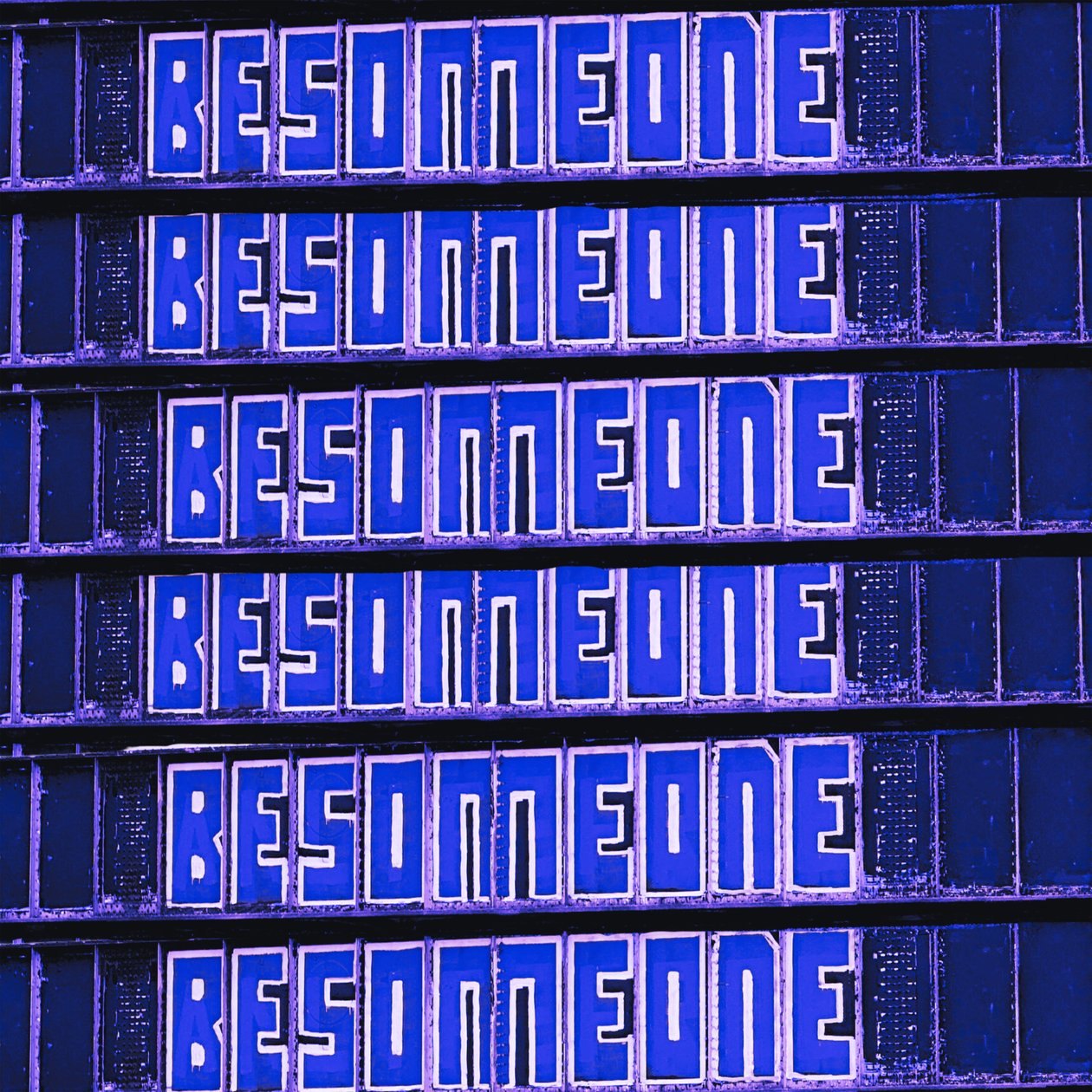 Be Someone, 2023 (Akryyli kankaalle) tekijältä George Rosaly