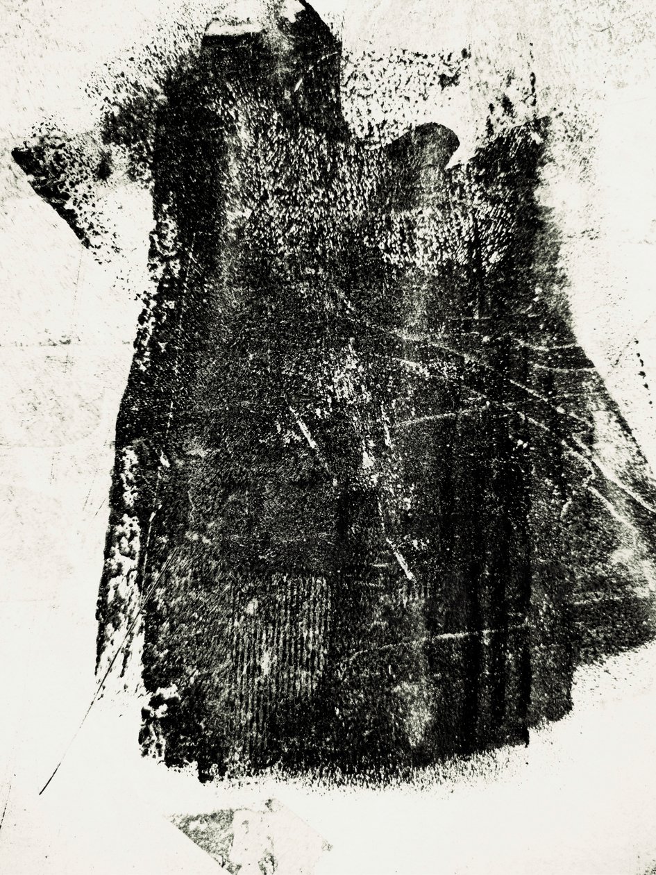 Eteerinen jälki, 2024 (akryyli kankaalle) tekijältä George Rosaly