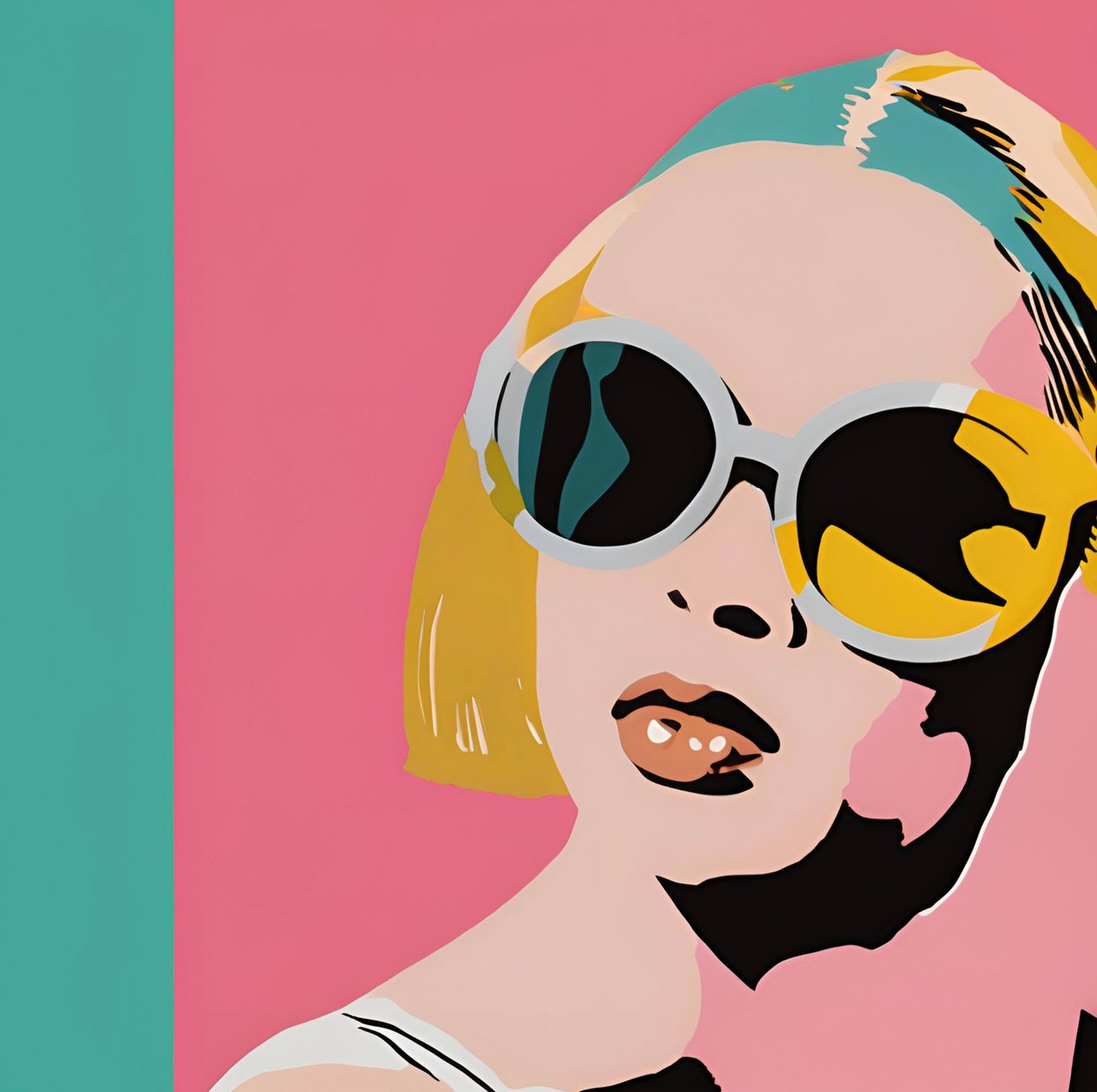 Glamorous Gaze, 21. vuosisata (maalaus) tekijältä George Rosaly