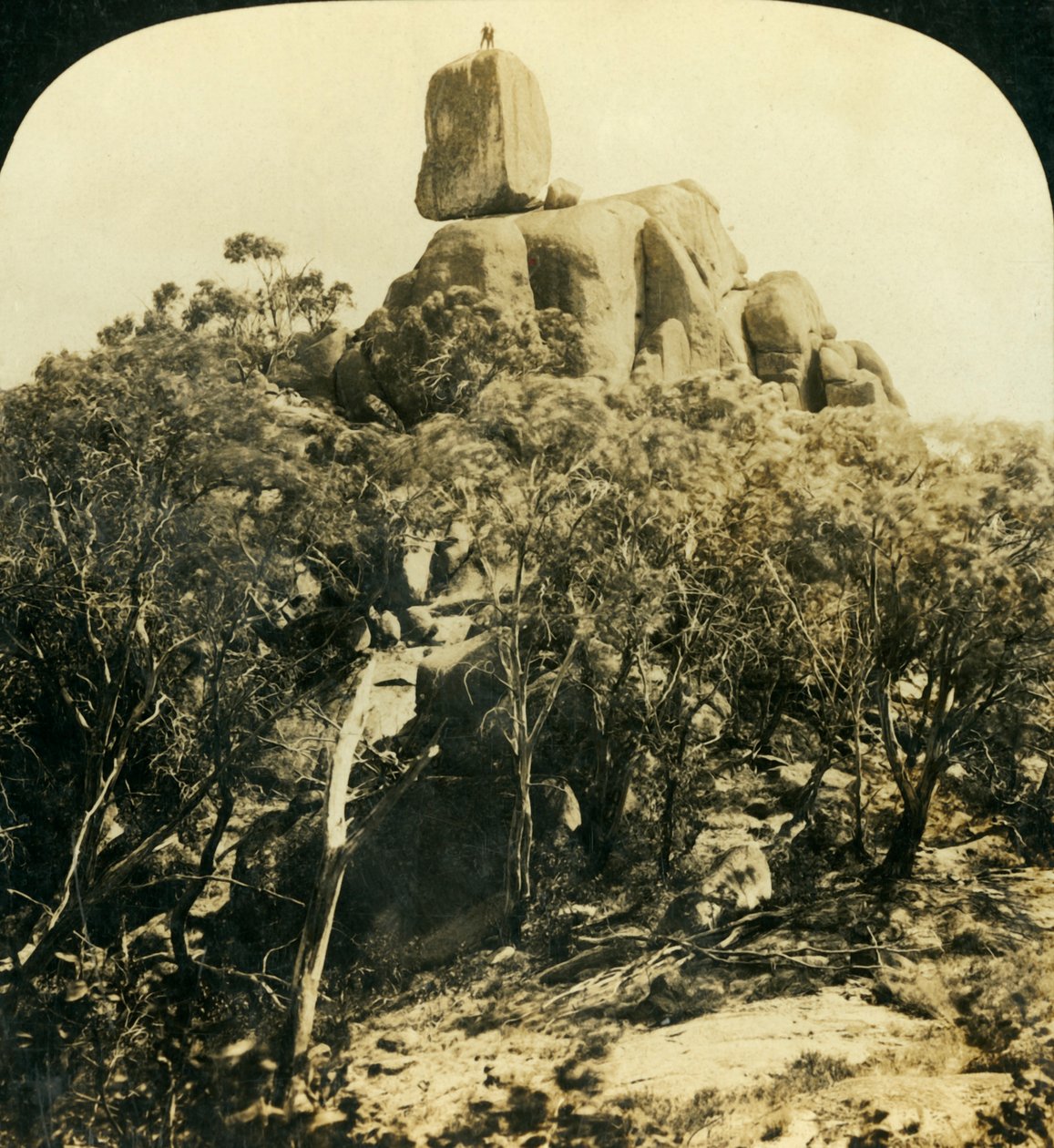 The Look-Out Rock, Buffalo Ranges, Victoria, Australia, 1909. tekijältä George Rose