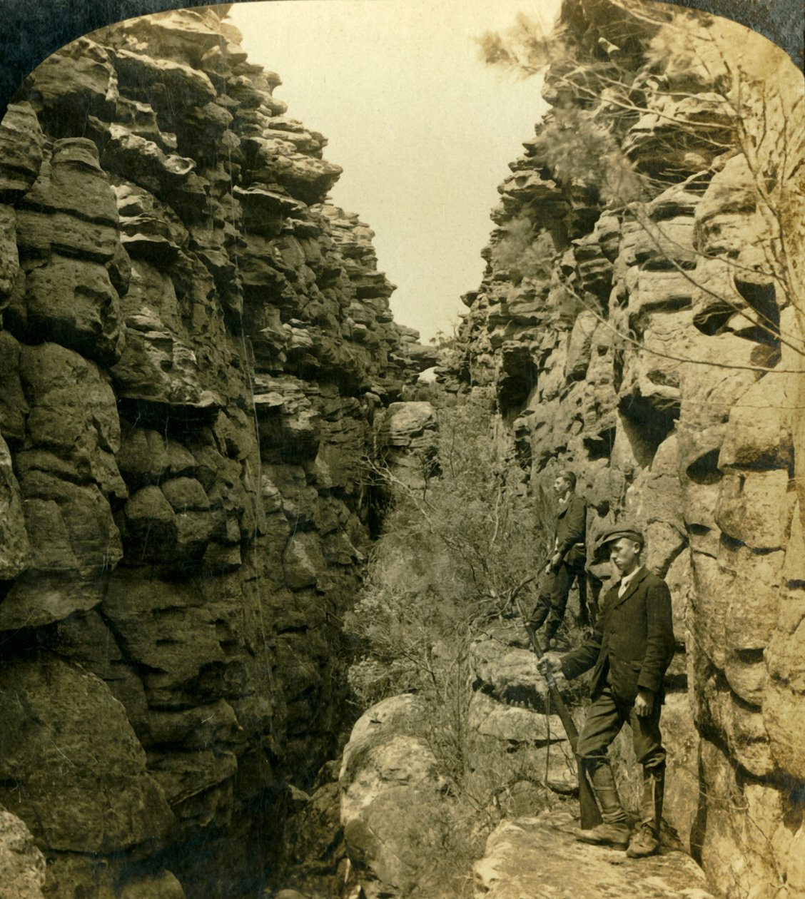 Wonderland Avenue tai Silent Street, Grampians, Victoria, Australia, 1908. tekijältä George Rose