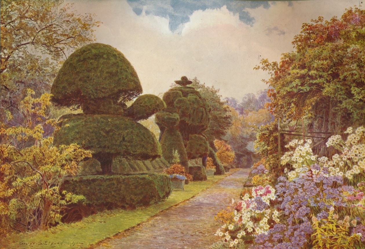 Barncluith, Lanarkshire, 1915 tekijältä George Samuel Elgood