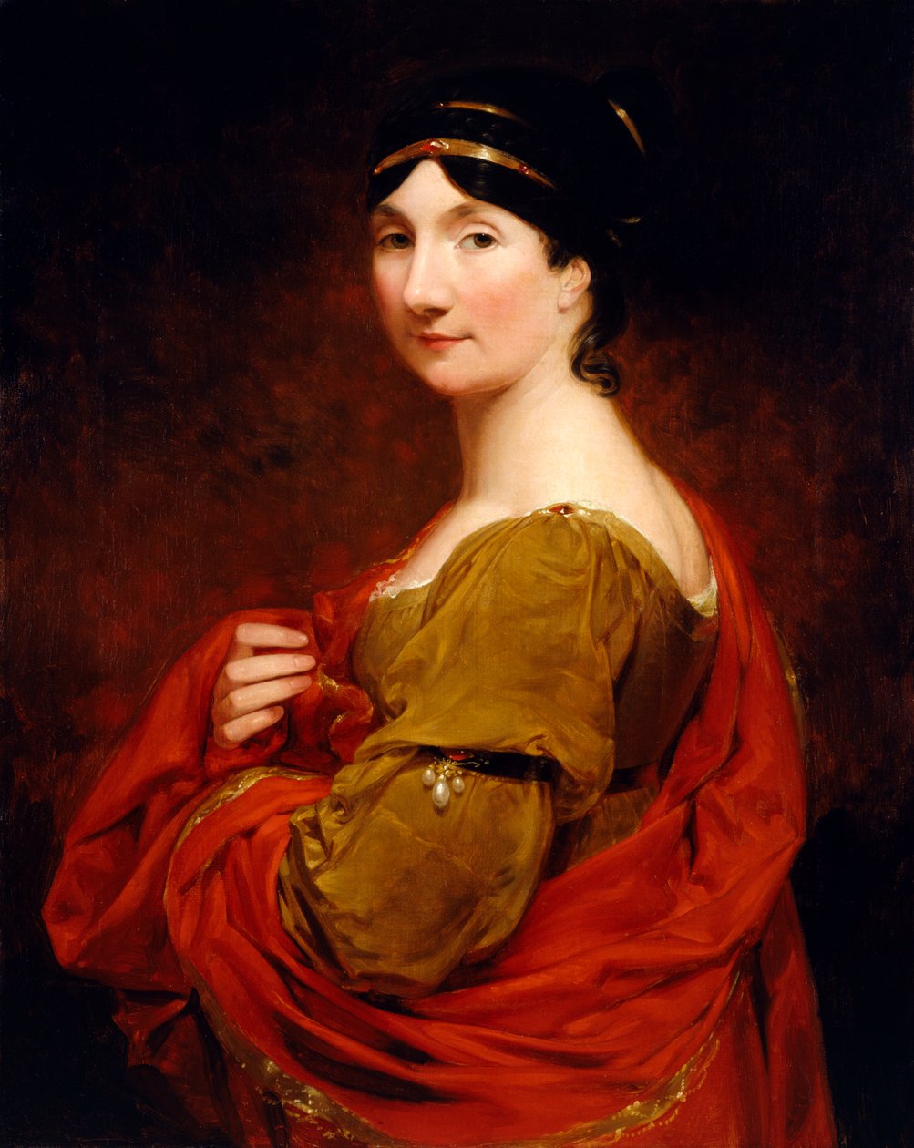 Frederica, Mansfieldin kreivitär, muotokuva, 1800-luvun loppu tai 1900-luvun alku tekijältä George Saunders
