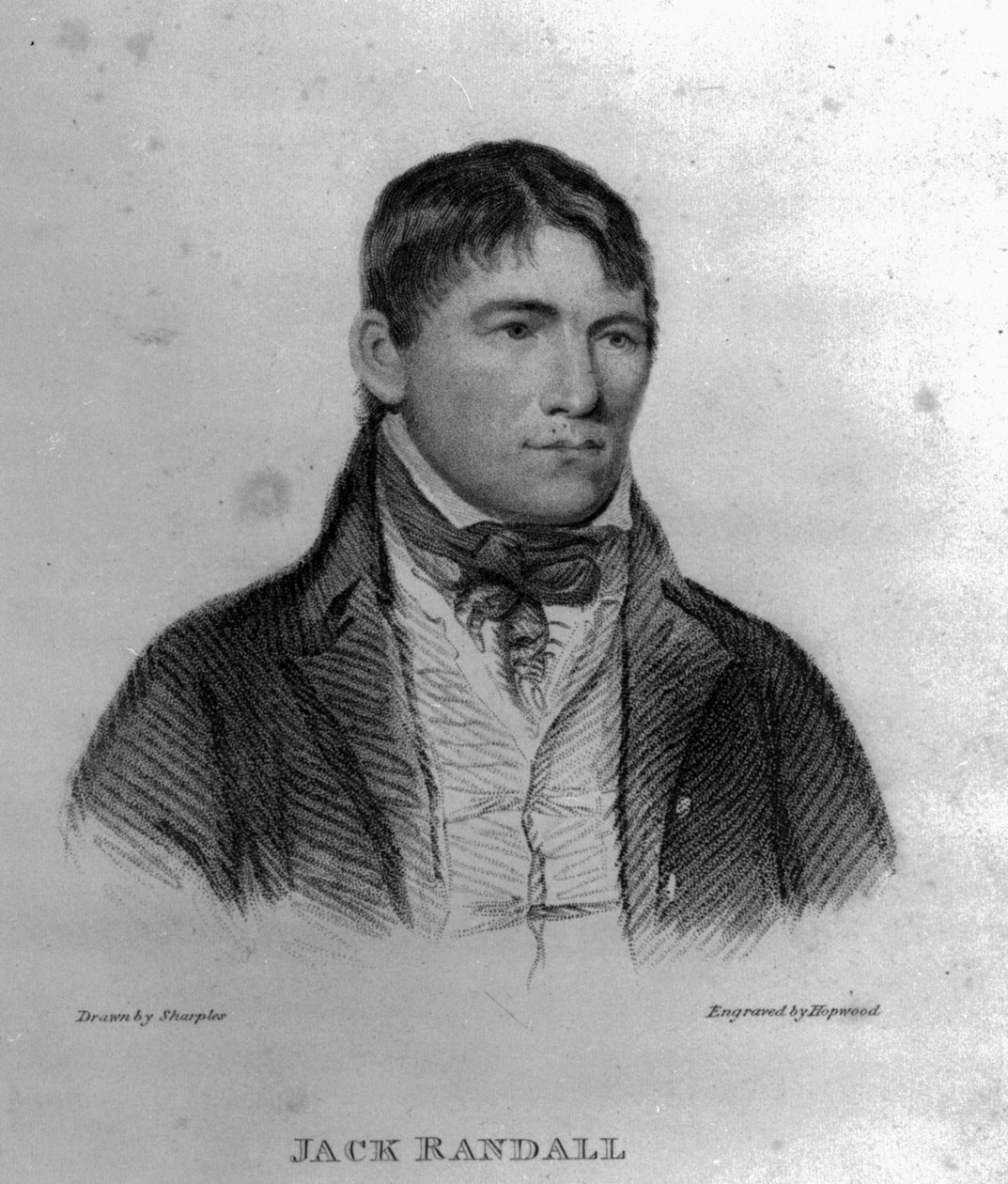 Jack Randall, kaiverrus Hopwood tekijältä George Sharples