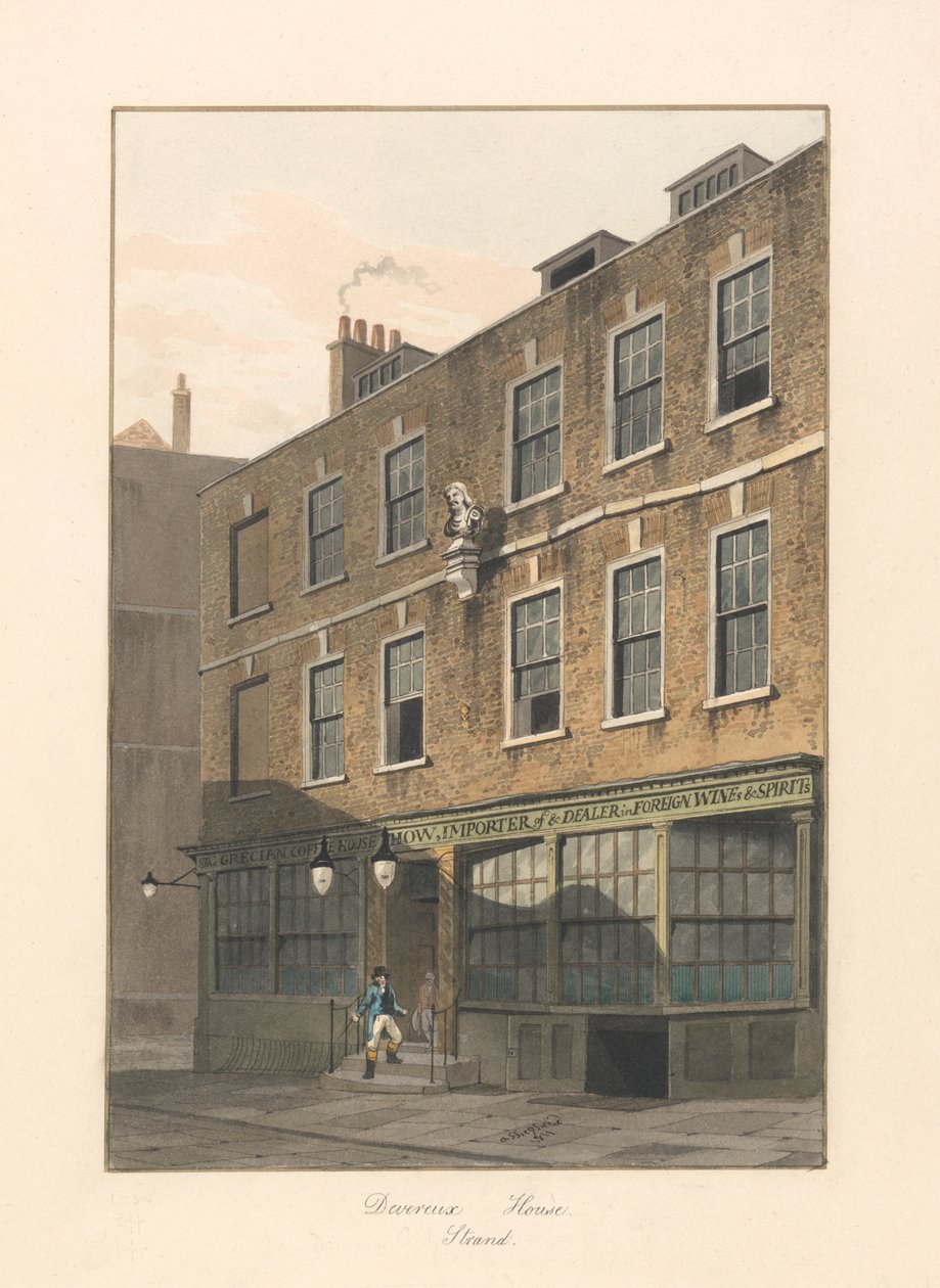 Devereux House, The Strand, Lontoo tekijältä George Shepheard