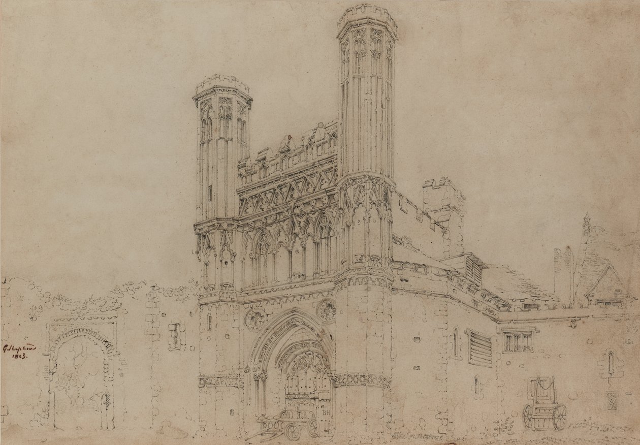 Gateway of St. Augustine, Canterbury tekijältä George Shepherd