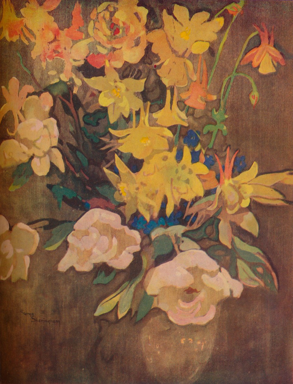 Amber Flowers, 1900-luku tekijältä George Sheringham