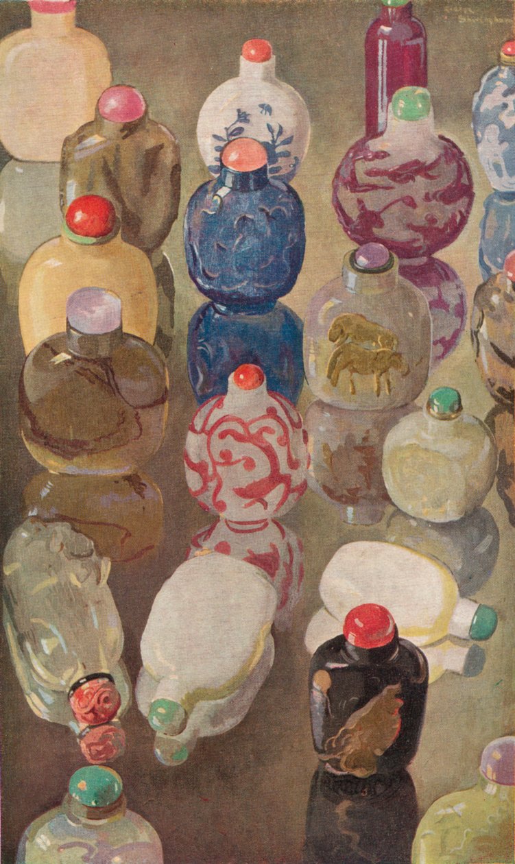 Kiinalaiset nuuskapullot, 1923. tekijältä George Sheringham