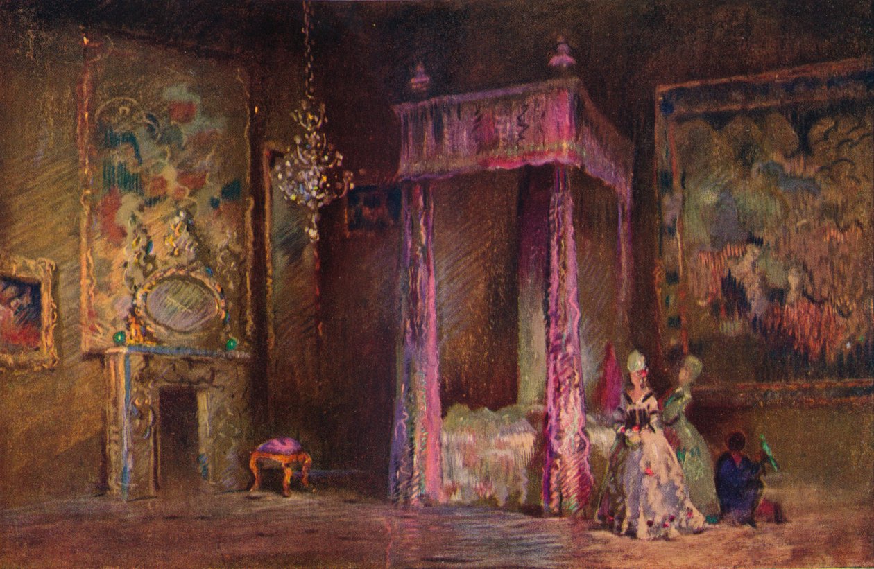The Queens Bedchamber, vuodelta 1916 tekijältä George Sheringham