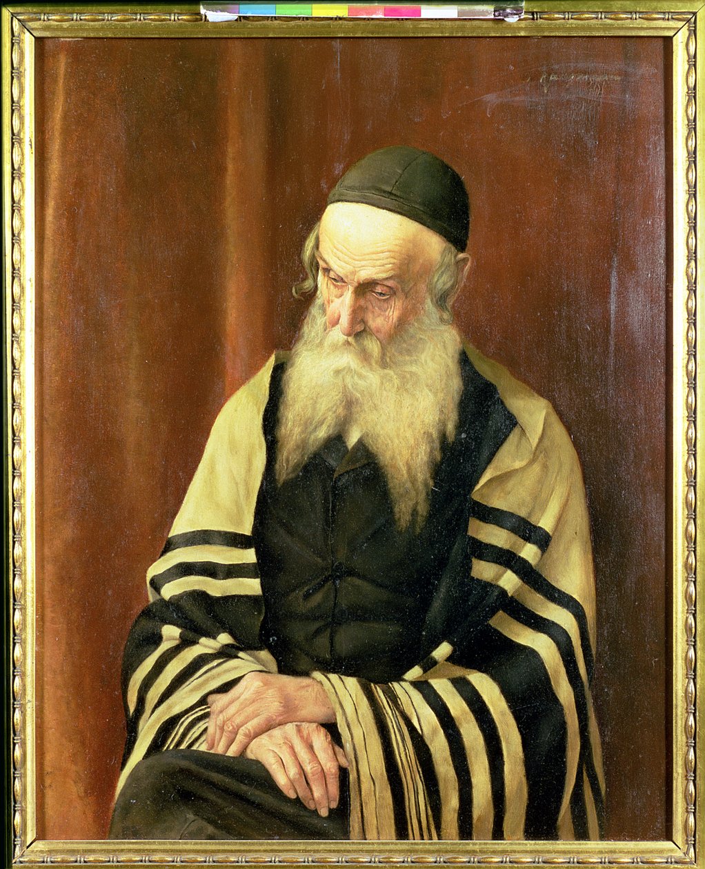 Ashkenazi-rabbi Jerusalemista tekijältä George Sherwood Hunter