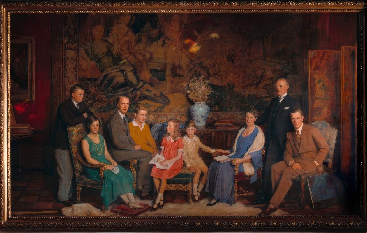 Gustav Krupp v. B.u.H.-perhekuva tekijältä George Simon Harcourt