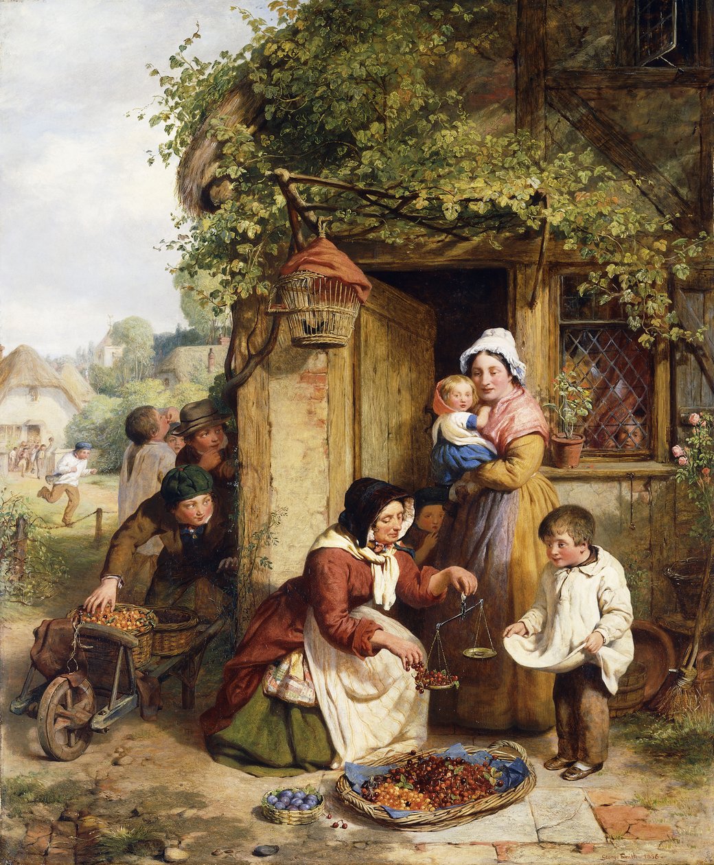 Kirsikkamyyjä, 1856 tekijältä George Smith