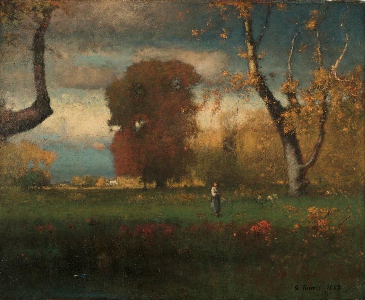 Maisema tekijältä George Snr. Inness