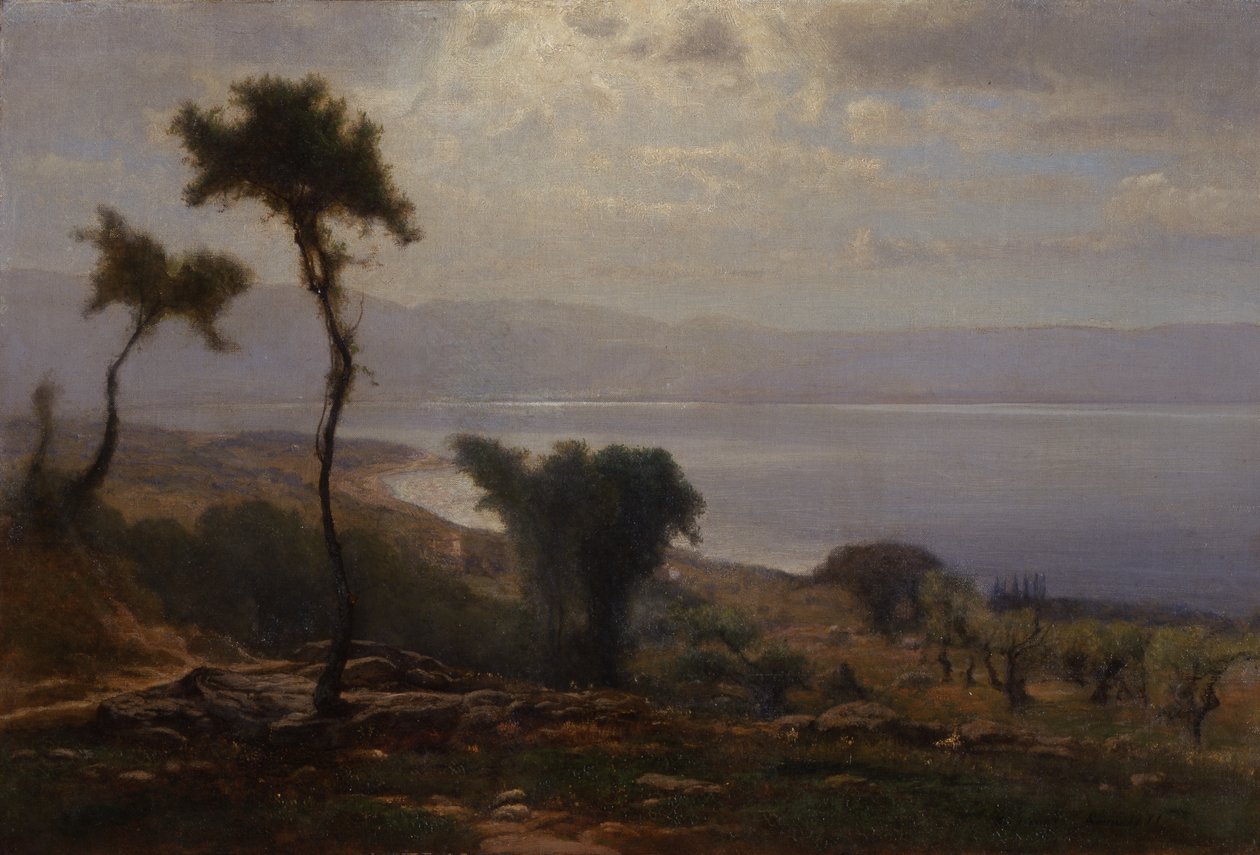 Maisema, 1871 tekijältä George Snr. Inness
