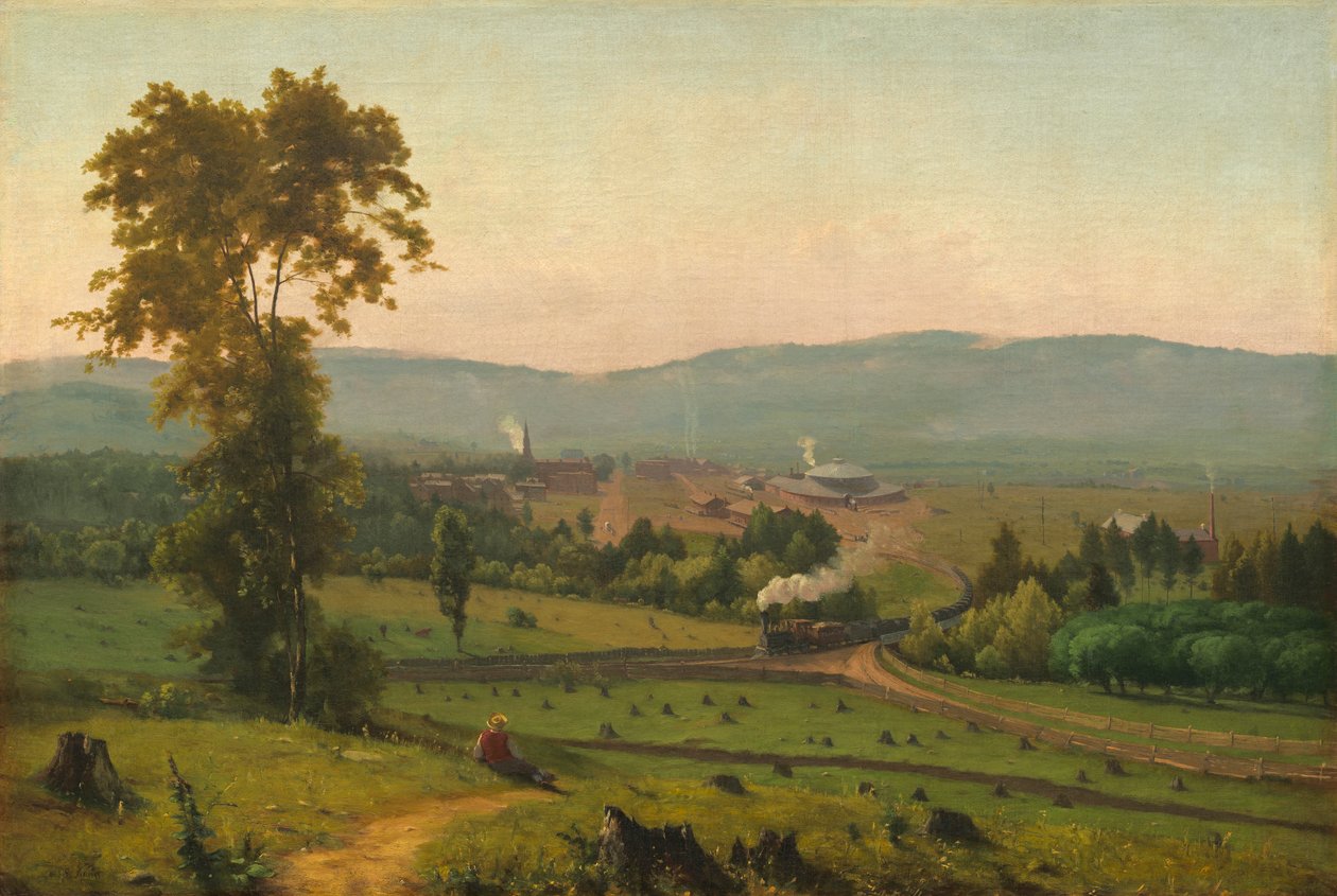 Lackawanna Valley, noin 1856 tekijältä George Snr. Inness