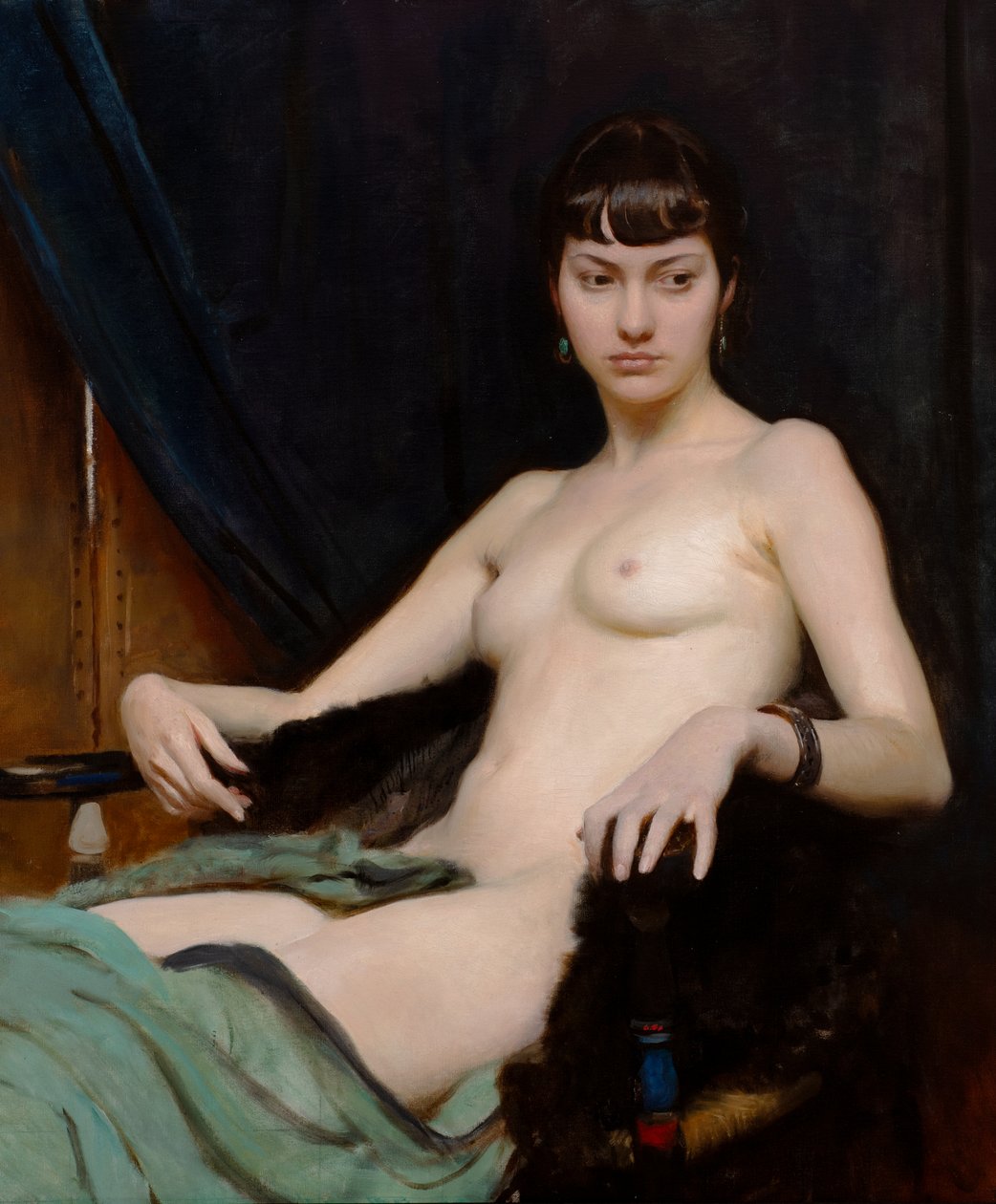 Tutkimus (öljy kankaalle) tekijältä George Spencer Watson