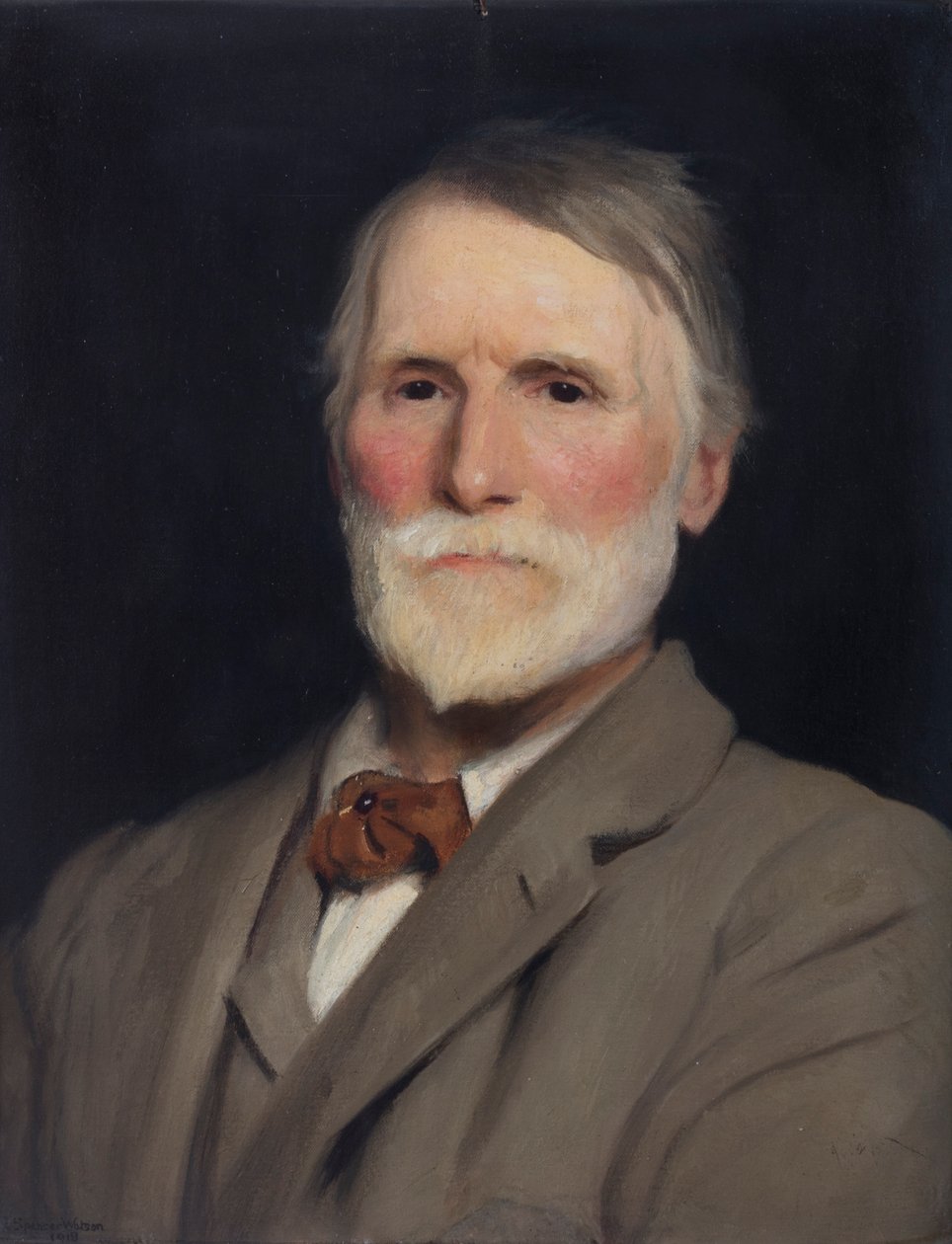 H. R. Hope-Pinkerin muotokuva, n. 1915 (öljy kankaalle) tekijältä George Spencer Watson