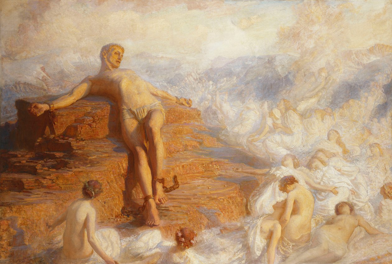 Maan henkien lohduttama Prometheus 