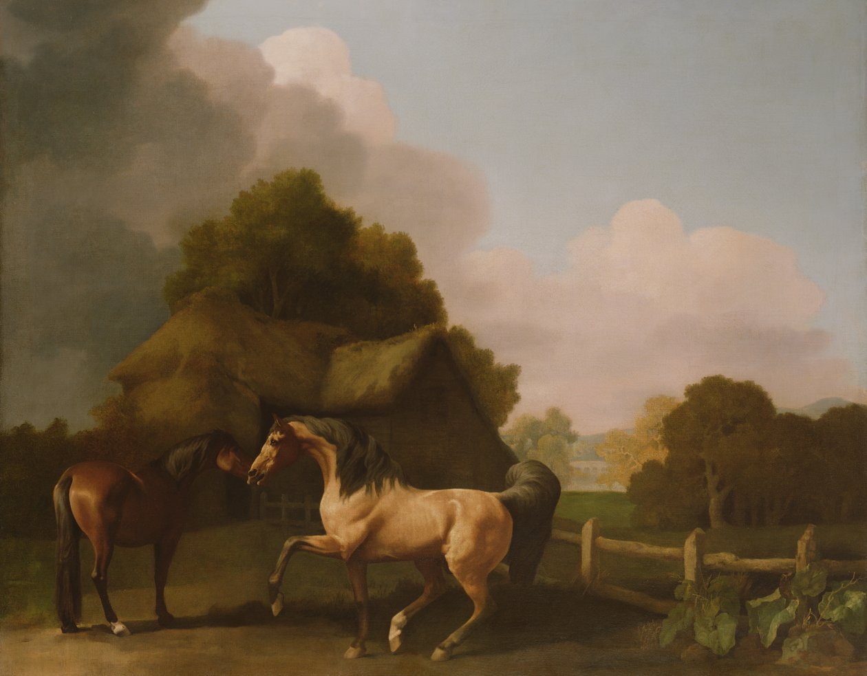 Roan Ori ja Bay Mare tekijältä George Stubbs
