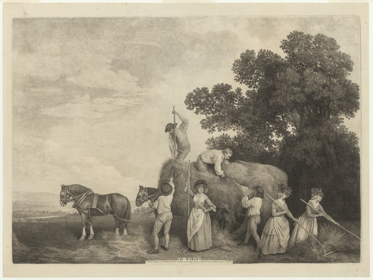 Heinäntekijät tekijältä George Stubbs