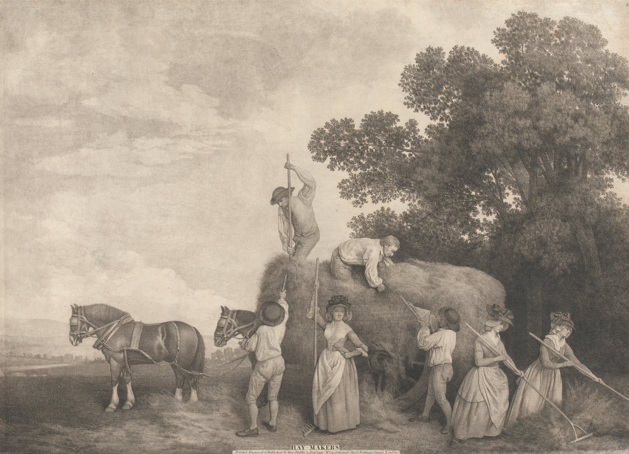 Heinäntekijät tekijältä George Stubbs