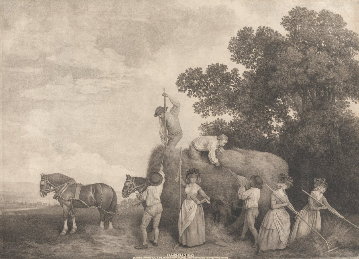 Heinäntekijät tekijältä George Stubbs
