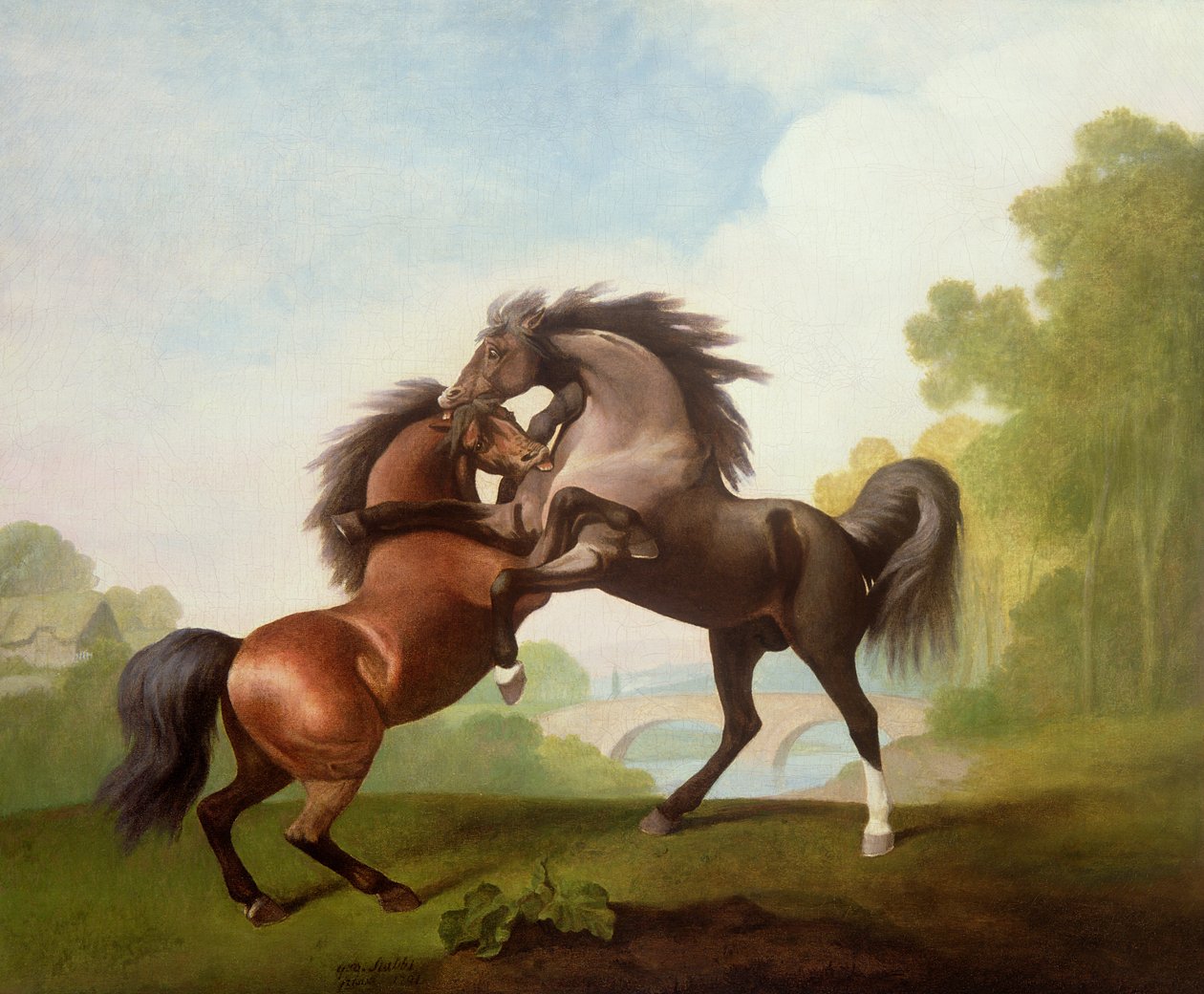 Hevoset Taistelut tekijältä George Stubbs