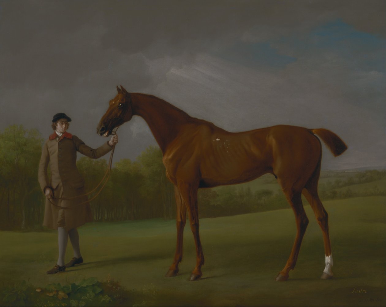 Lustre, sulhasen hallussa tekijältä George Stubbs