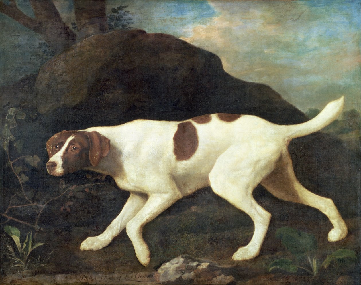 Phillis, Lord Clermontin osoitin tekijältä George Stubbs