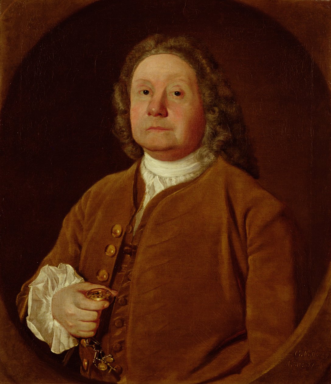 Yorkin George Fothergillin muotokuva tekijältä George Stubbs