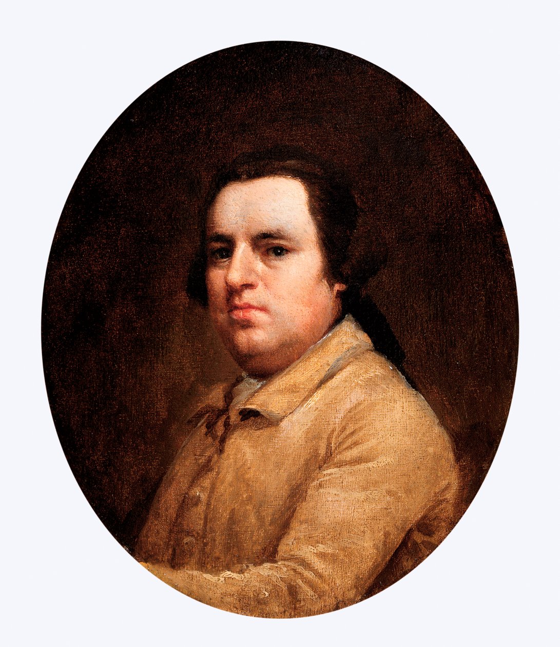 Omakuva, n. 1756-1760 tekijältä George Stubbs