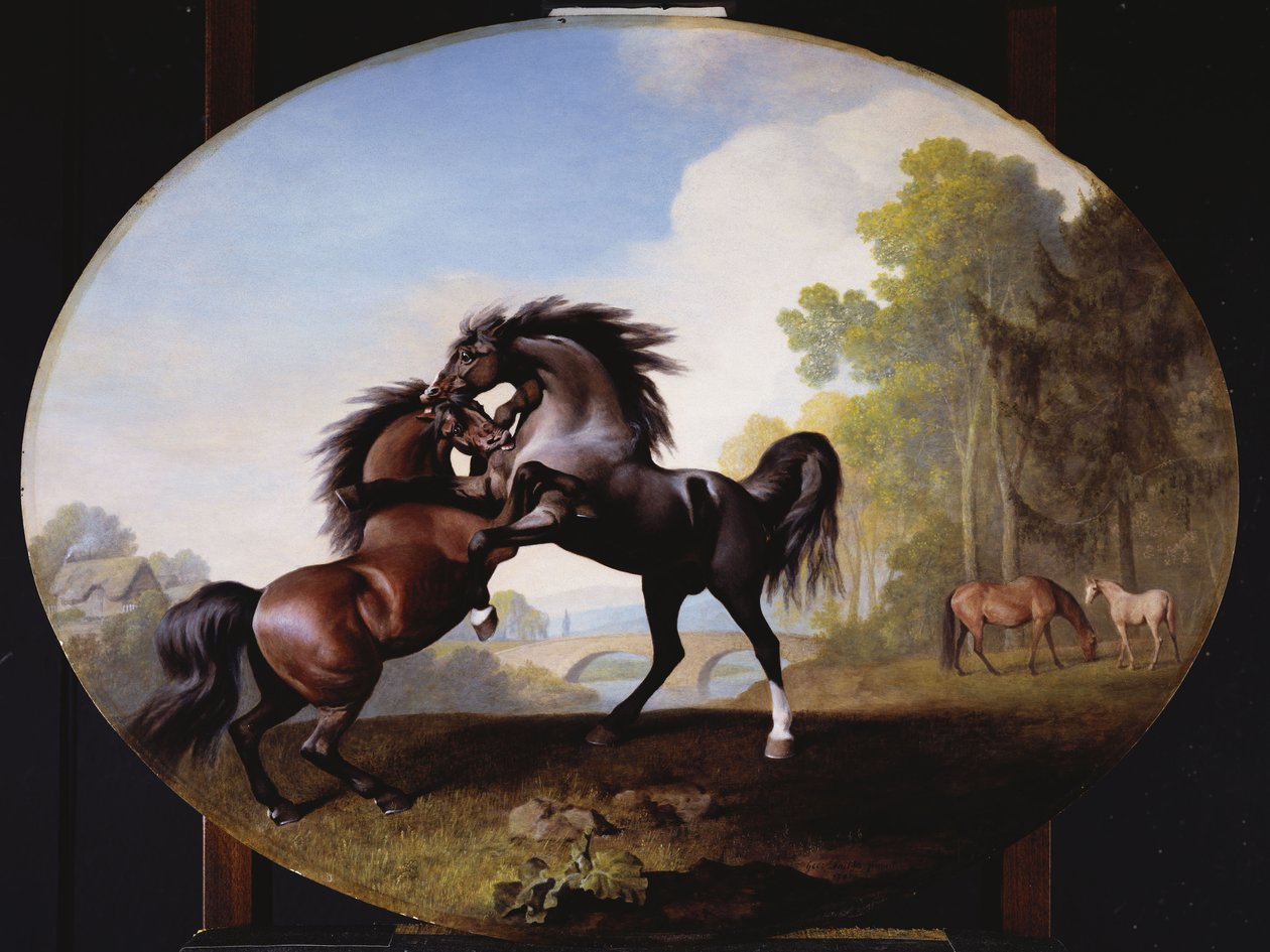 Oriiden taistelu, 1781 tekijältä George Stubbs
