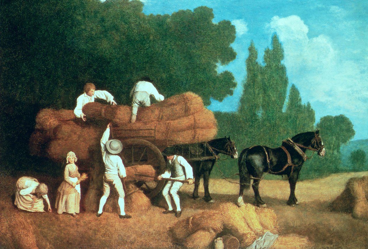 Harvest Wagon tekijältä George Stubbs
