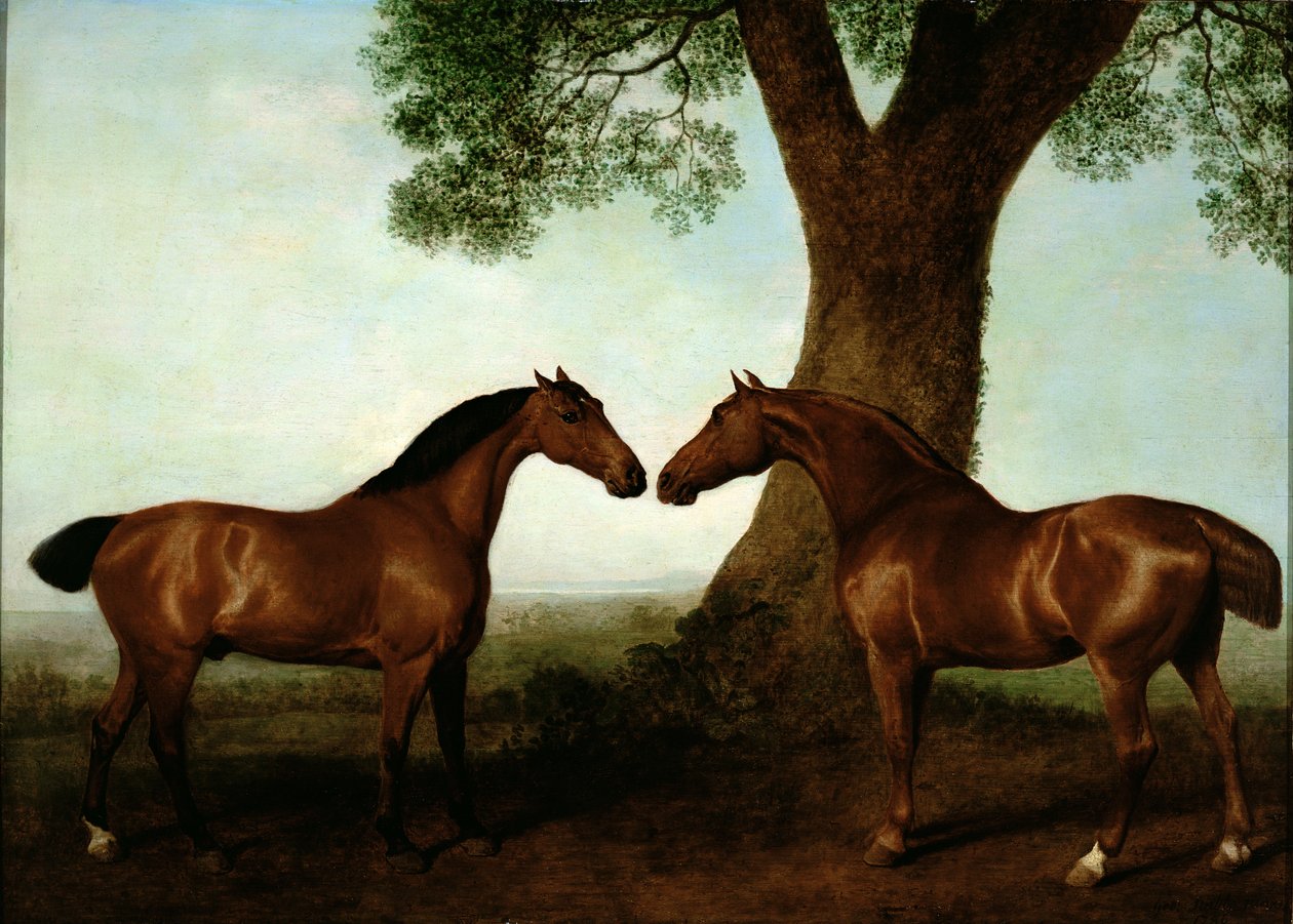 Huonekalut ja erilaiset esineet 1100- ja 1300-luvuilta tekijältä George Stubbs