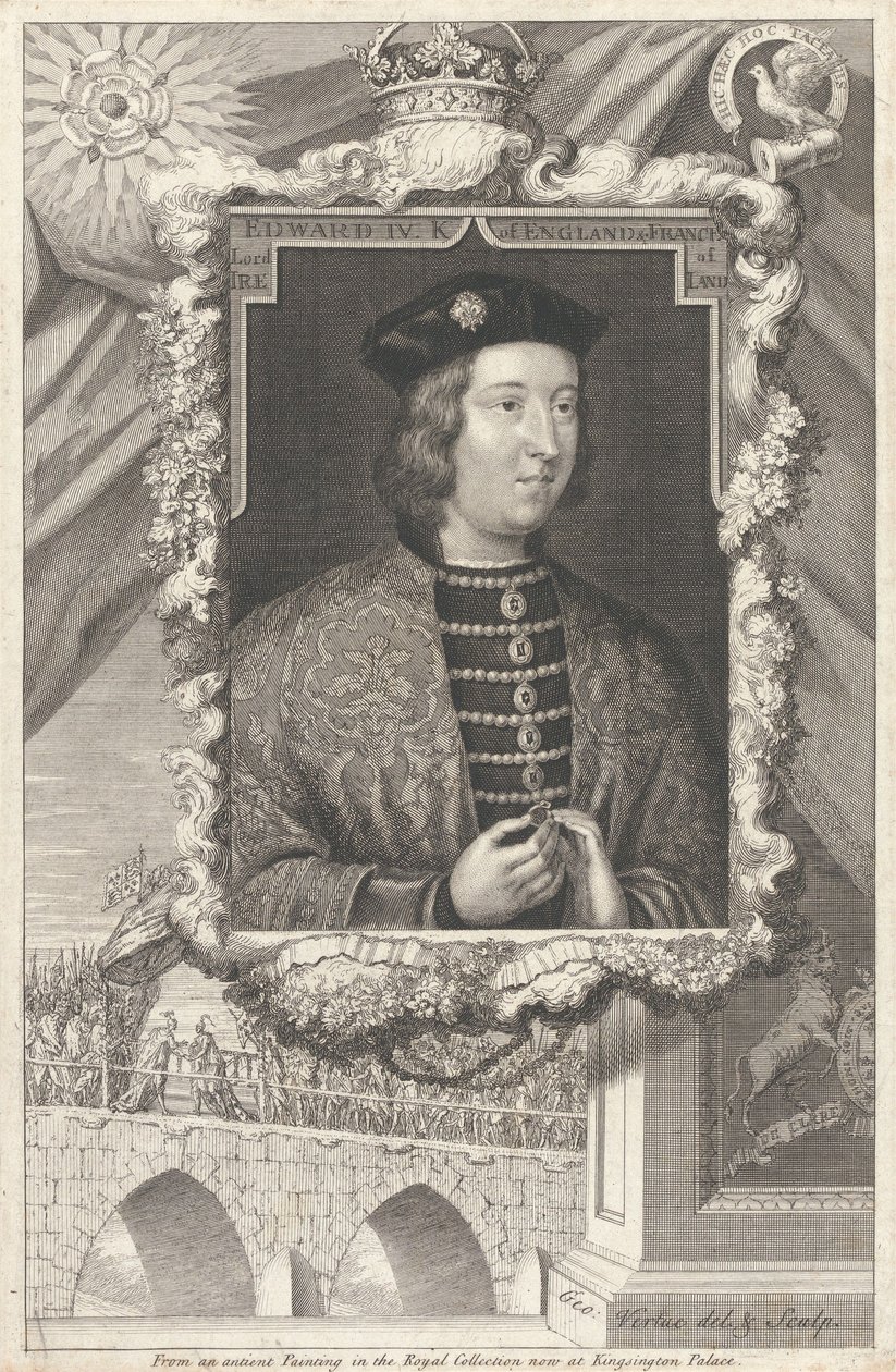 Edvard IV, Englannin ja Ranskan kuningas, Irlannin herra tekijältä George Vertue