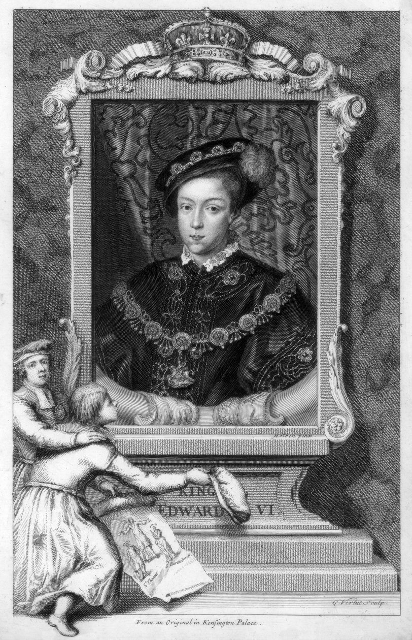 Edward VI, Englannin kuningas, 1700-luku. tekijältä George Vertue