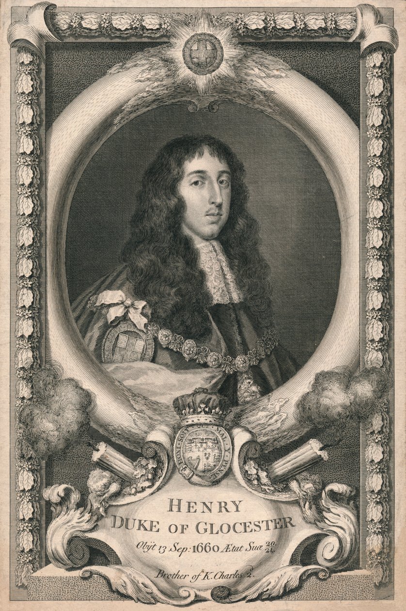 Henry, Gloucesterin herttua, 1736. tekijältä George Vertue