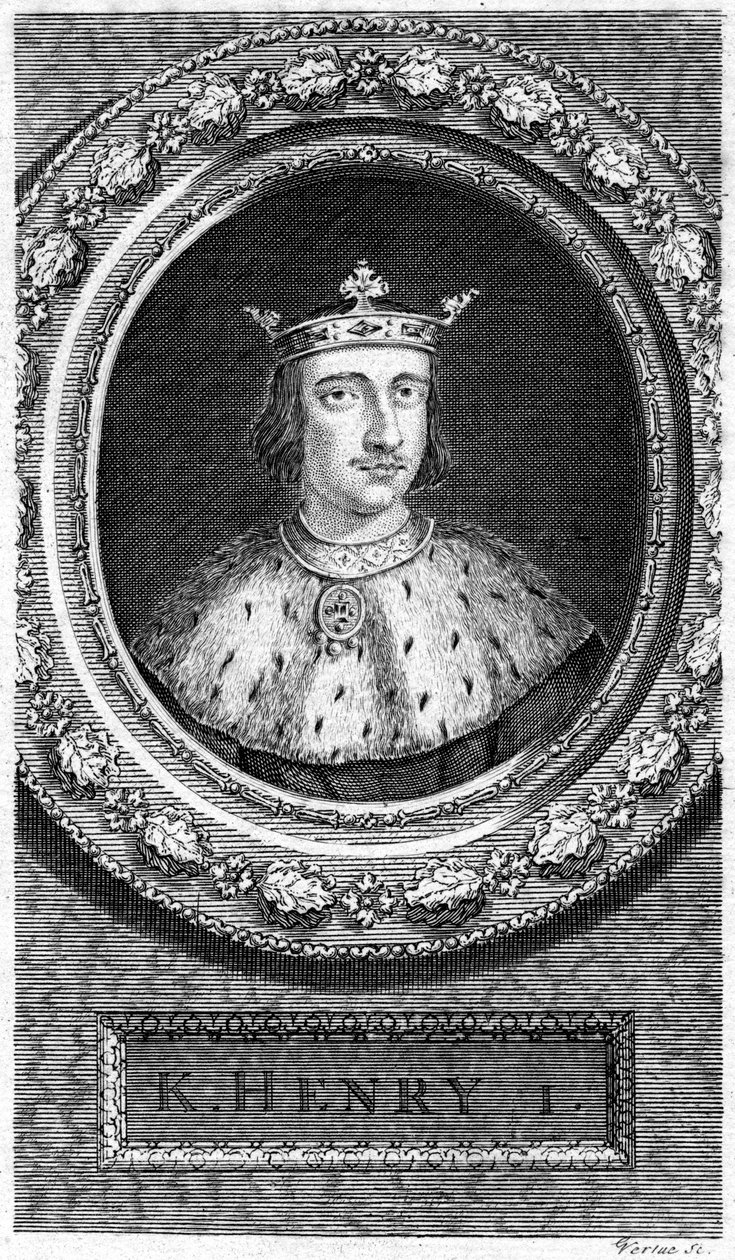 Henrik I, Englannin kuningas. tekijältä George Vertue