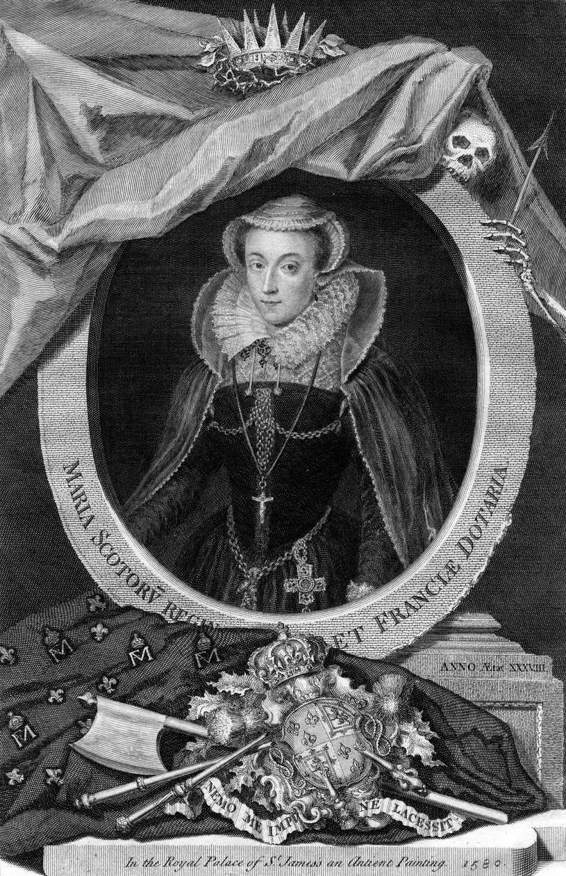Mary, Skotlannin kuningatar, 1735. tekijältä George Vertue