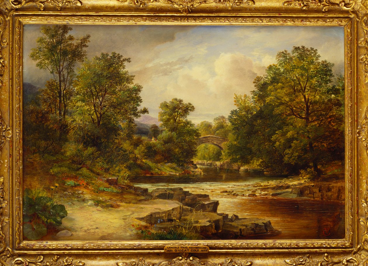 Langdale Pikes, Westmorland tekijältä George Vicat Cole