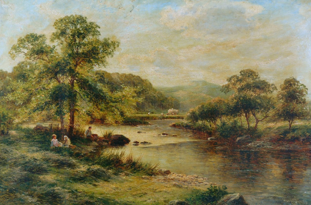 The Dales of Derbyshire, 1891 tekijältä George Vicat Cole