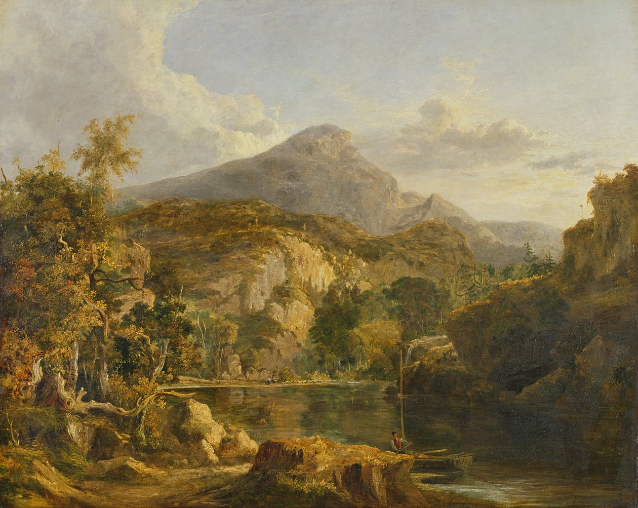 Näkymä Highlandissa, 1827 tekijältä George Vincent