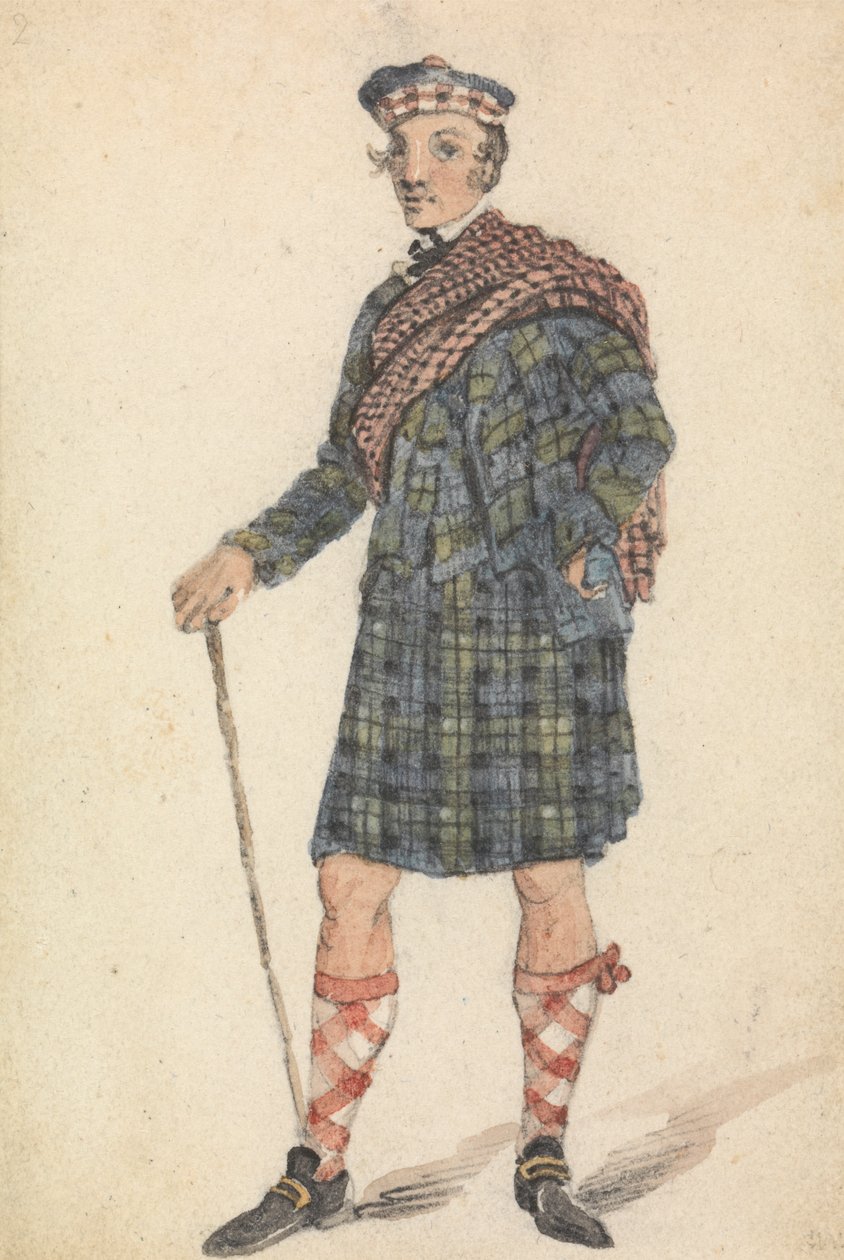 George-setä Highland Paimenen mekossa tekijältä George Walker