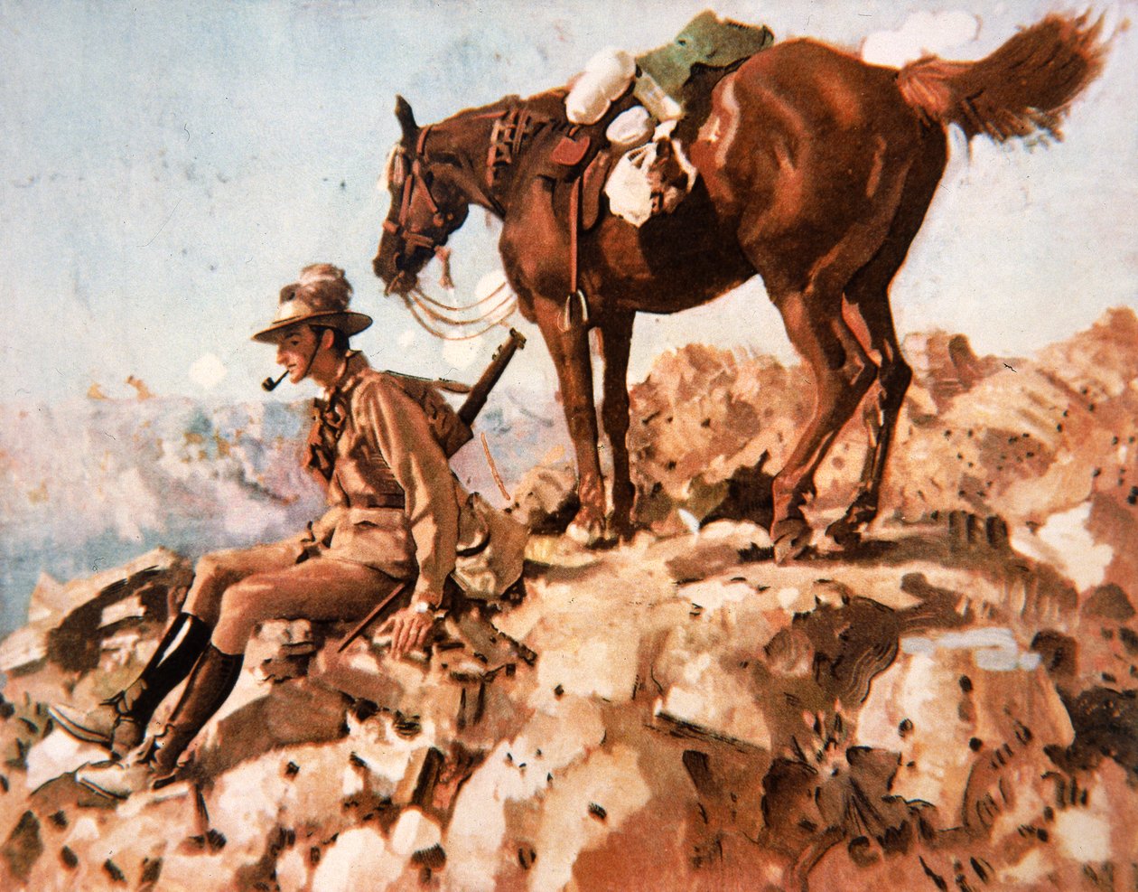 Australian Light Horseman, Allenbyn autiomaakampanja tekijältä George Washington Lambert