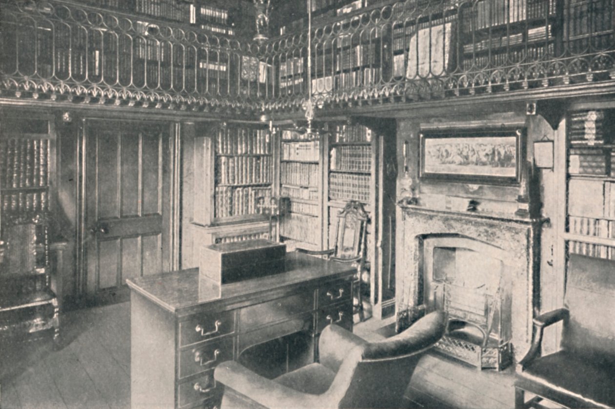 Sir Walter Scotts Study, Abbotsford, 1904 tekijältä George Washington Wilson