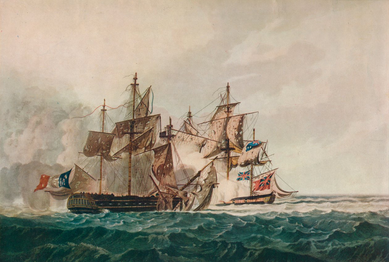 Furieusen vangitseminen, c1810 tekijältä George Webster