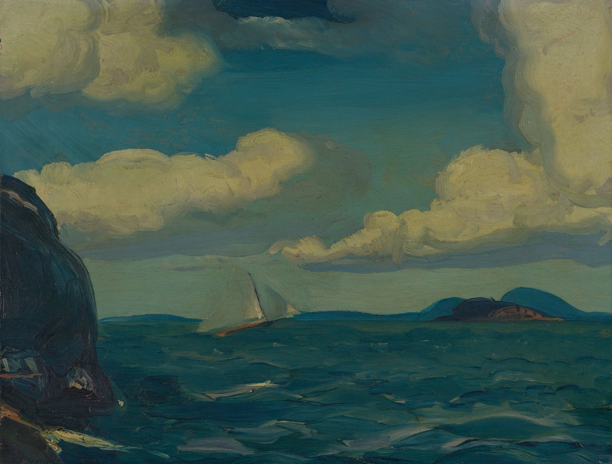 Raikas tuulenvire tekijältä George Wesley Bellows