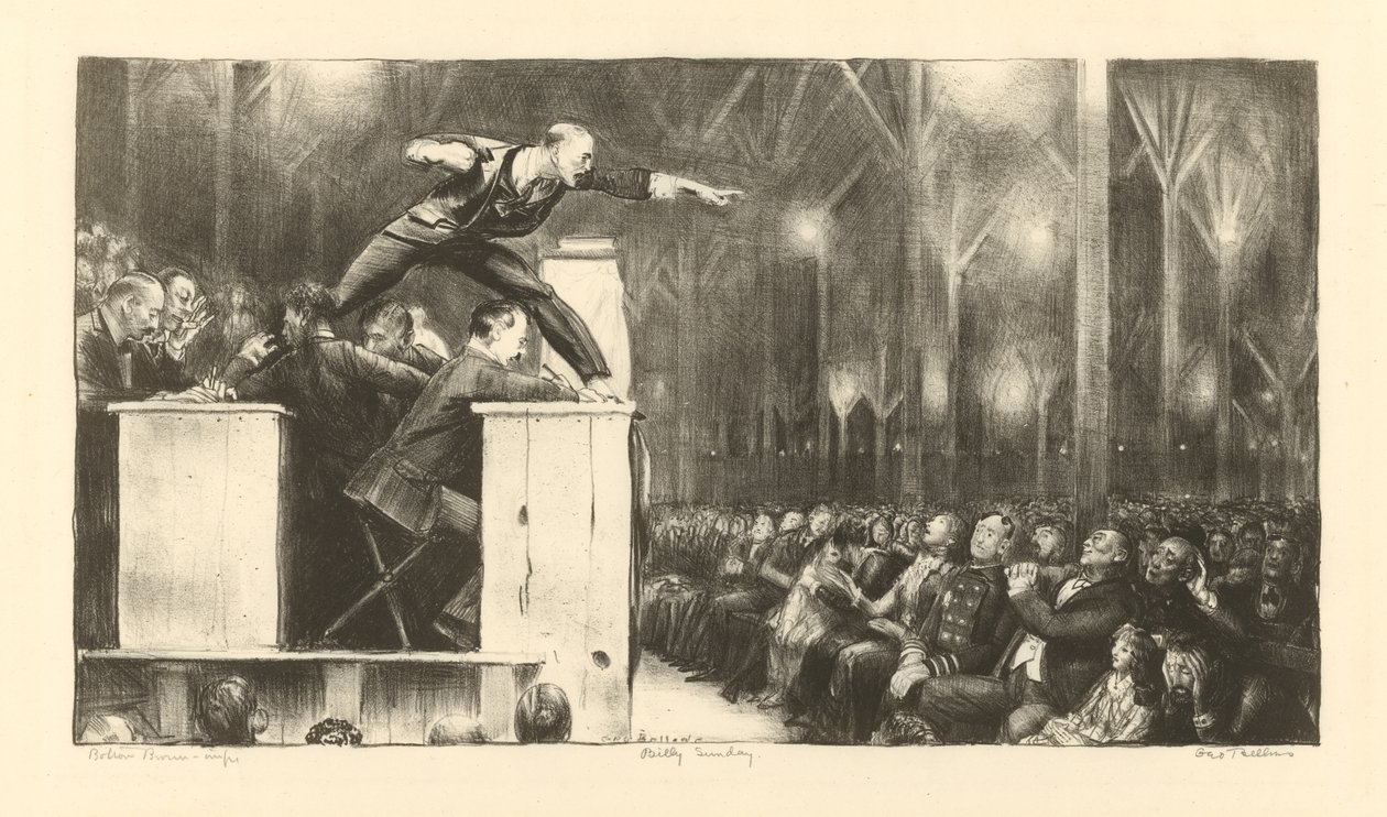Billy Sunday tekijältä George Wesley Bellows