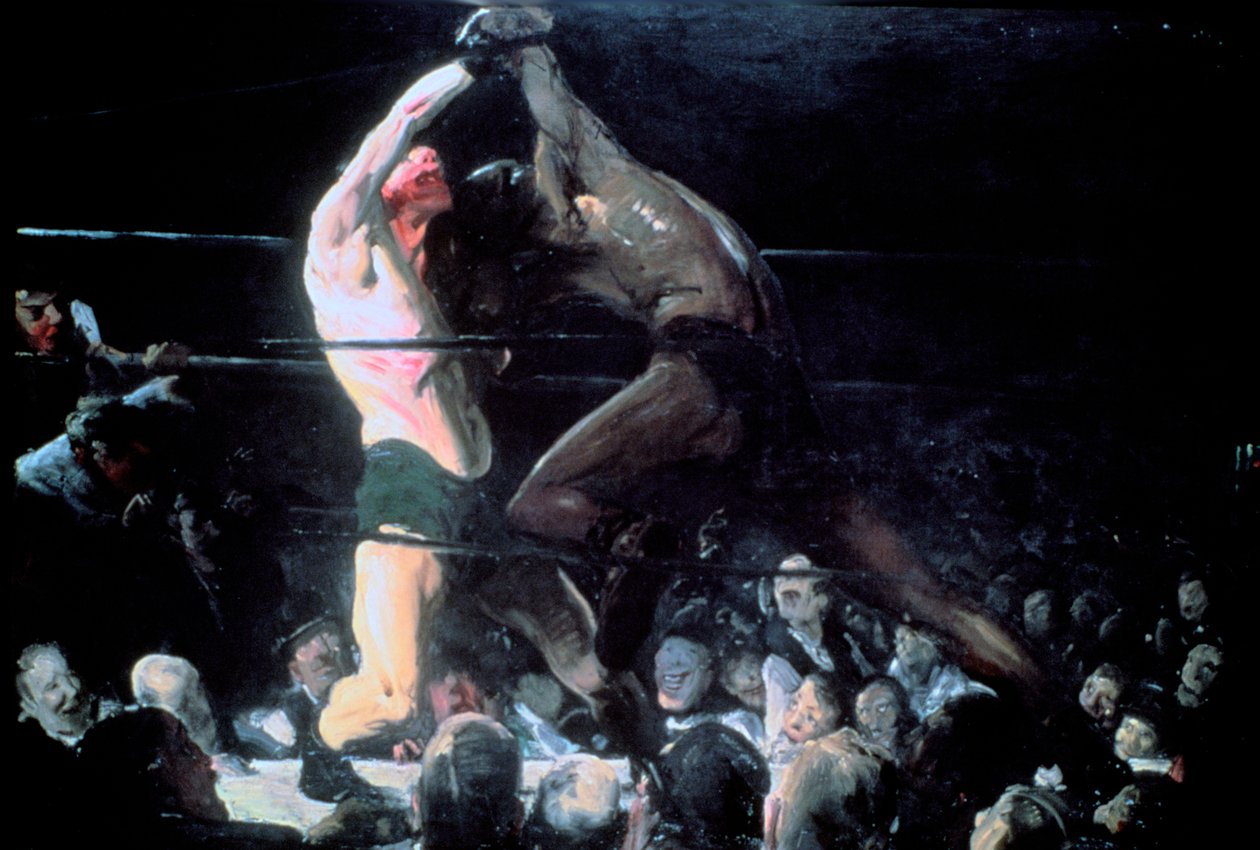 Molemmat tämän klubin jäsenet, 1909 tekijältä George Wesley Bellows